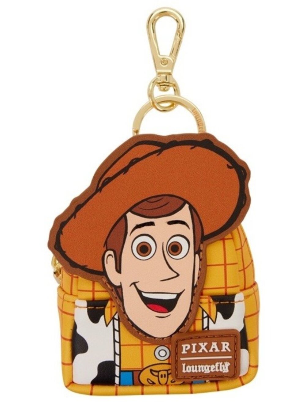 Loungefly Pixar Toy Story Mini Backpack Bag Charm Keychain Woody New Open Box